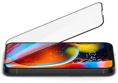 Obrázok produktu pre Spigen AGL03392, Apple, iPhone 13 Pro / iPhone 13, Odolné proti poškriabaniu, Čierna, Priehľadná, 1 kusov