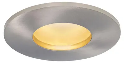 Image de HOFTRONIC - Spot LED encastrable plat 6W 570 lumen 2700K IP44 inox