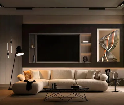 Produktbild von Designer Wohnzimmer Möbel Polstersofa Holzcouchtisch 2tlg.
