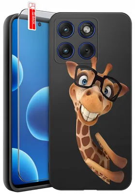 Produktbild von Hülle für Motorola Edge 70 | Designs | Mattes Silikon-Case + 9H-Glas