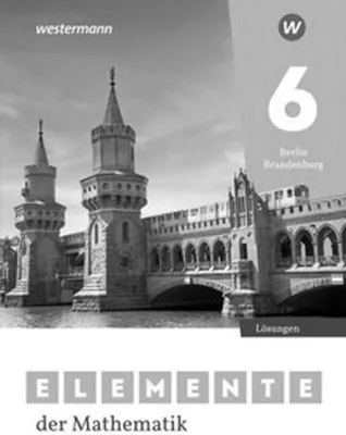 Obrázok produktu pre Elemente der Mathematik SI 6. Lösungen. Für Berlin und Brandenburg