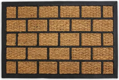 Obrázek produktu pro HOME ELEMENTS Rohož  PP + kokos, CIHLA, 40x60 cm