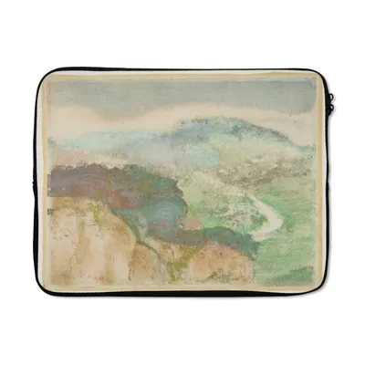 Produktbild von MuchoWow® Laptop Hülle 15 Zoll Landschaft - Gemälde von Edgar Degas Laptoptasche - Laptoptasche - Sleeve - Rundum-Schutz