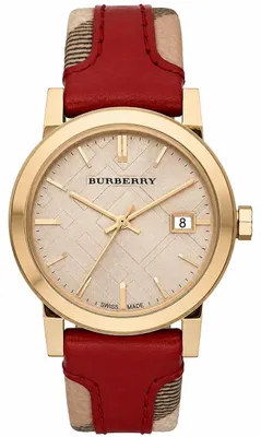 Immagine prodotto di Orologio da polso Burberry, collezione The City, modello BU9111, colore rosso scuro