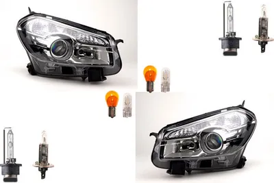 Zdjęcie produktu dla Johns, Reflektory Osram Xenarc Night Breaker Laser pasują do Nissan Qashqai J10 L R 26060BR60A 26060BR60B 26060BR62A 26010BR60A 26010BR60B 26010BR