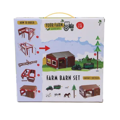 Obrázok produktu pre Agrotoys Farma s traktorom a zvieratami v mierke 1:50