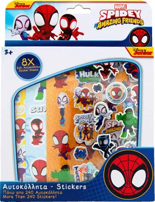 Image de Set d'autocollants Spidey, 240pcs.