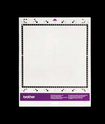 Produktbild von brother CADXMATSTD12 Schneidematte für Schneideplotter normal klebend 305 x 305 mm (12 x 12 Zoll) für 0,3 - 1,5 mm dickes Material