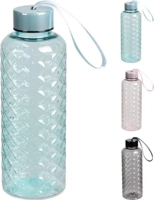 Obrázek produktu pro láhev 0,50l s uzávěrem, 3barvy, transp.plast