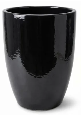 Produktbild von Pflanzkübel aus Keramik Provencelia MAZARIN Schwarz, Ø45 cm x H60 cm, frostbeständig