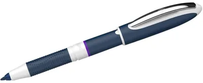 Produktbild von Tintenroller One Change Ultra-Smooth-Spitze 0,6mm violett Packung mit 5 Stück