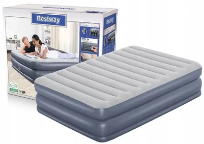 Produktbild von Bestway 67925 Doppel Luftbett mit Pumpe 203x152x51 cm
