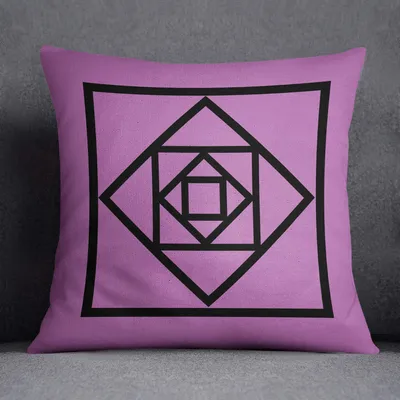 Dekokissenbezug 45x45 cm, Baumwolle, Reißverschluss, Modern
