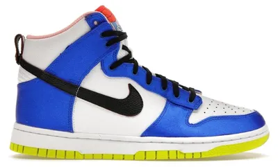Obrázek produktu pro Nike Dunk High Blue Satin (dámská verze) - velikost EU 43
