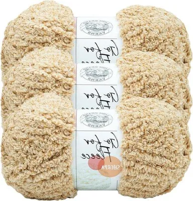 Image de Laine polaire Sherpa, couleur miel, 3 pièces