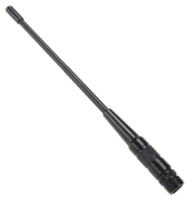 Zdjęcie produktu dla Anteny czarne do radia krótkofalarskiego, 144/430 MHz, przenośna antena z wtykiem BNC
