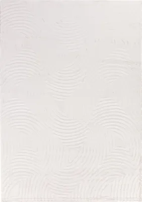 Produktbild von Teppium Boho Teppich Wohnzimmer Modern Skandinavische Stil Einfarbig Design Uni Teppich Schlafzimmer, Grösse: 140x200 cm