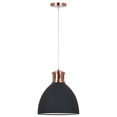 Obrázek produktu pro Industriální závěsná lampa Italux Lola černá MD-HN8100-BK+RC