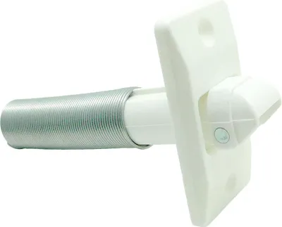 Produktbild von Schwingungsriemenführung mit Feder PR28 Weiß, 75 x 40 mm
