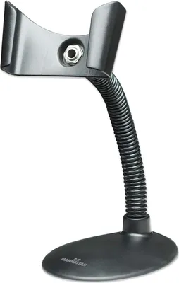 Produktbild von MANHATTAN Halterung für Barcodescanner Schwanenhals schwarz