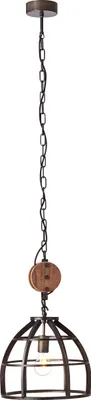 Zdjęcie produktu dla BRILLIANT, lampa wisząca, 34 cm, Matrix, czarna, IP20, gwint E27, 60 Watt, możliwość regulacji jasności, przeznaczona do standardowych żarówek