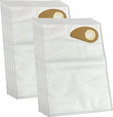 Produktbild von 10 Mikrovlies Staubsaugerbeutel geeignet für Nilfisk Buddy II 18 Premium Car Cleaner - 128390151 | Buddy II 18 T - 18451134 | Vlies-Filtersack - Staubfilterbeutel