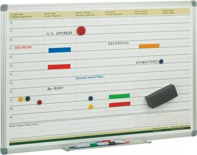 Produktbild von Tafel Faibo 60 x 90 cm Wochenplaner Weiß
