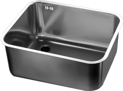 Zdjęcie produktu dla Zlewozmywak ze stali nierdzewnej Combisteel z przelewem 340x400x200mm