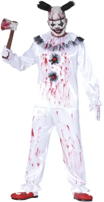 Obrázek produktu pro Děsivý kostým Klaun zabiják Halloween 2026