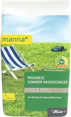 Produktbild von Sommer-Rasendünger Manna Progress 5 kg 200 m²