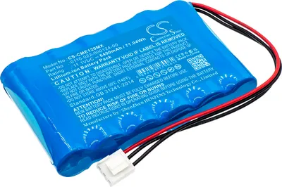 Produktbild von TECHTEK Akku Kompatibel mit [COMEN] CM-1200A ECG Ersetzt 0110-022-000124-00
