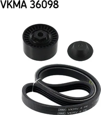 Produktbild von SKF VKMA 36098 Keilrippenriemensatz für RENAULT TWINGO II (CN0)