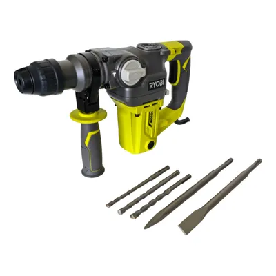 Immagine prodotto di RYOBI RSDS1050-K Martello perforatore 1050 Watt 3,6 J SDS plus + Set di 5 punte e scalpelli + valigetta ( 5133004350 )