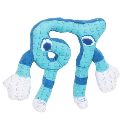 A plush toy inspired by a popular game IP, presented against a white background.