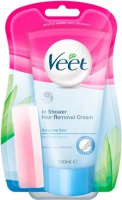 Obrázok produktu pre Krém na odstránenie chĺpkov na tele Veet Crema Depilatoria 150 ml