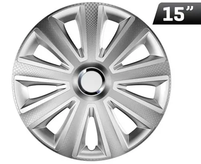 Obrázok produktu pre Kryty kolies Aviator RC strieborné 15", 4 ks.