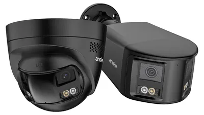 Image de Caméra de sécurité, double objectif, grand angle de 180°, modèle 2PC
