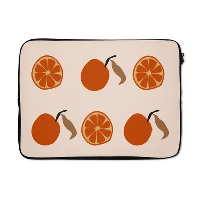 Produktbild von MuchoWow® Laptop Hülle 13 Zoll Sommer - Tomaten - Muster Laptoptasche - Laptophülle - Sleeve - Rundumschutz