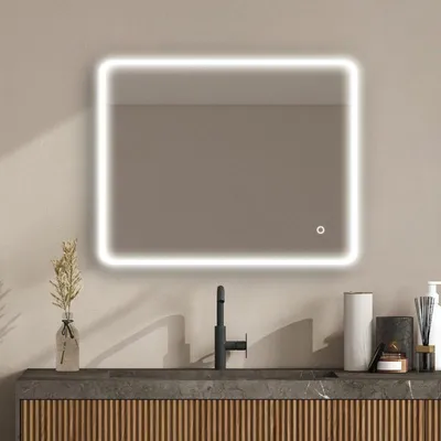 Image de Miroir LED rectangulaire avec rétroéclairage MIRALUX