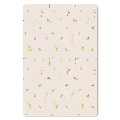 Produktbild von MuchoWow® Mauspad Mousepad Blumen - Pastell - Pflanzen 18x27 cm - Mousepads - Maus Mat - Pad - Mausunterlage