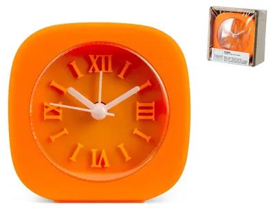 Image de Réveil H&H, en plastique, orange