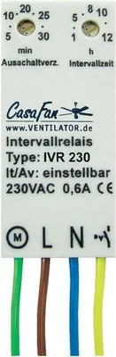 Immagine prodotto di CasaFan Timermodul IVR 230 Weiß (98007)