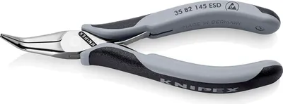 Zdjęcie produktu dla Knipex 35 82 145 ESD ESD Component tweezers 145 mm