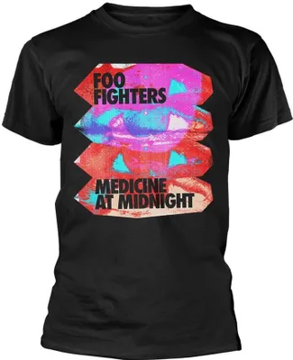 Image de Foo Fighters - "Medicine At Midnight" T-shirt Homme/Femme Unie PH818 (S) (Noir)