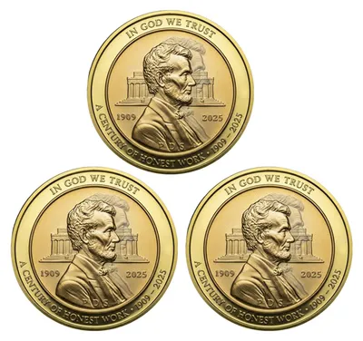 Produktbild von 1/2/3 Stück „Letzter Cent“ – Gedenkmünze zum Ende einer Ära (1793–2025) – Sammlerstück für Geschichtsbegeisterte – Erinnerungsstück