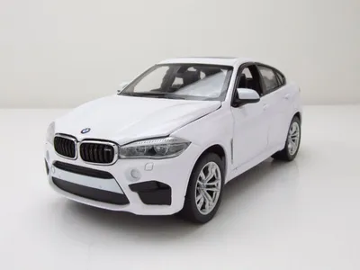 Image de BMW X6M 2018 blanc Modèle réduit 1:24 Rastar