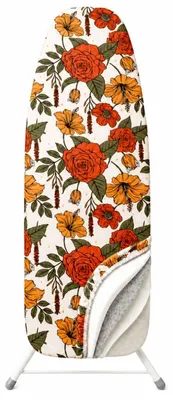 Produktbild von Omgoods – Bügelbrettbezug, 160 x 60 cm, mit Blumenmuster