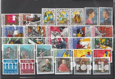 Produktbild von Briefmarken Liechtenstein 1984 1984 gestempelt