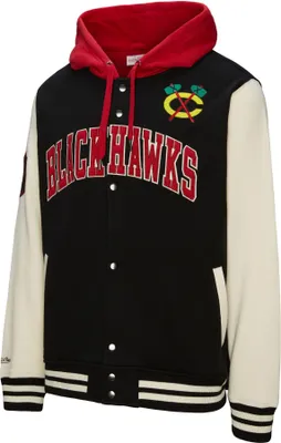 Zdjęcie produktu dla Bluza polarowa z kapturem M&N Midweight - Chicago Blackhawks - L