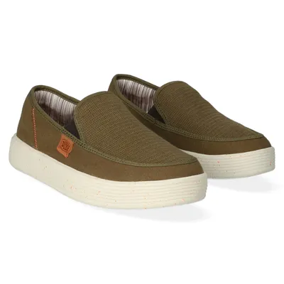 Produktbild von Hey Dude Sportliche Slipper Herren 31383239303832 Grün 45 EU